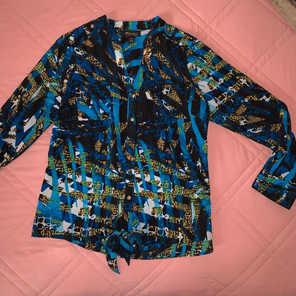 Print Long sleeve top
